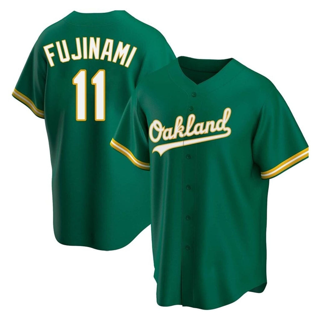 Shintaro Fujinami Oakland Athletics 11 Jersey