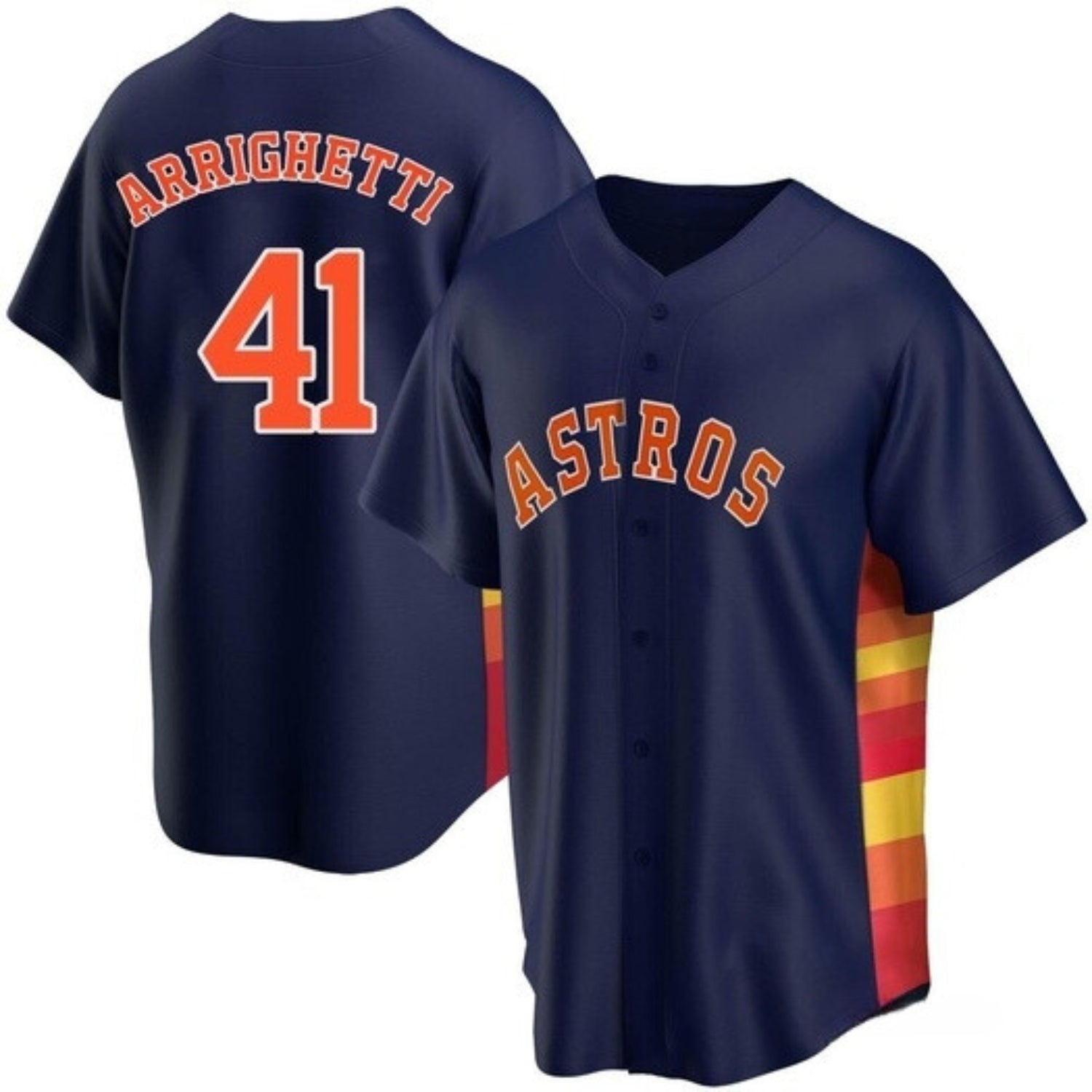 Spencer Arrighetti Houston Astros 41 Jersey