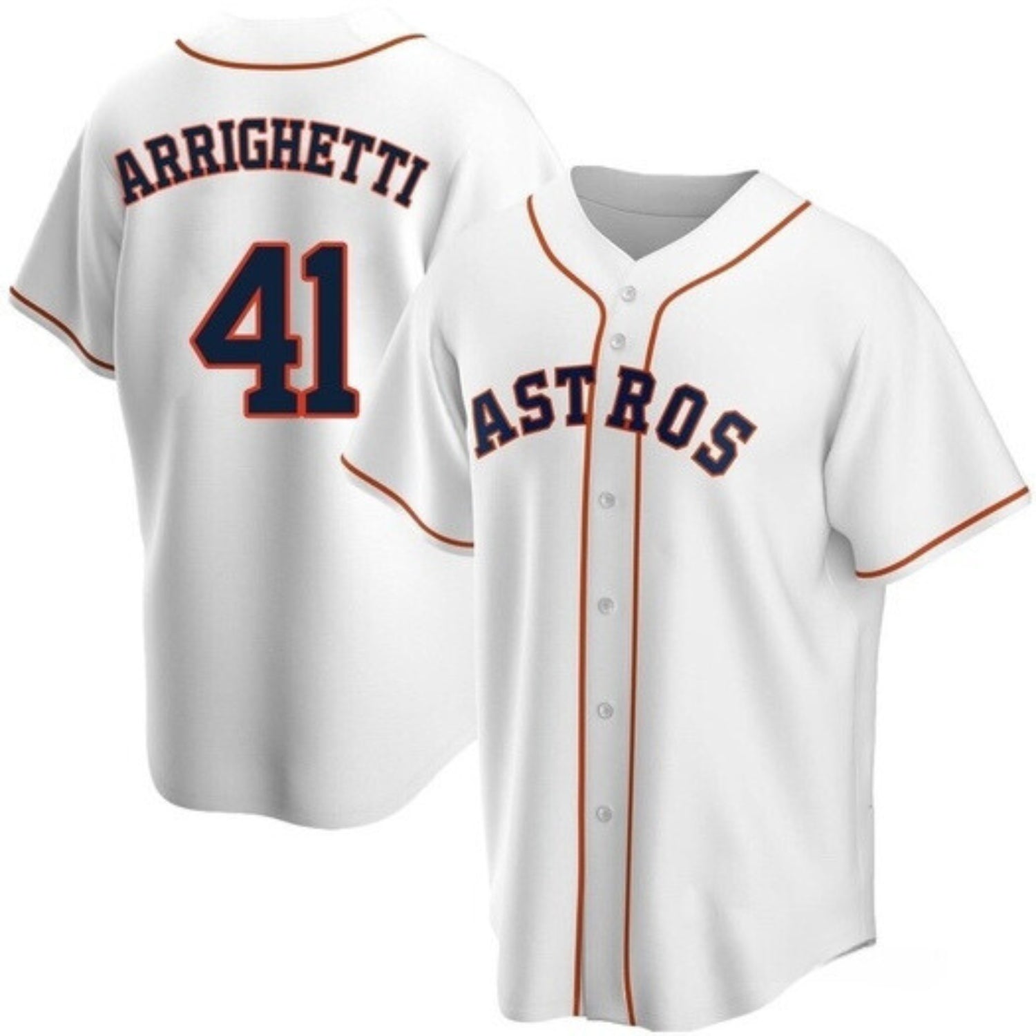 Spencer Arrighetti Houston Astros 41 Jersey