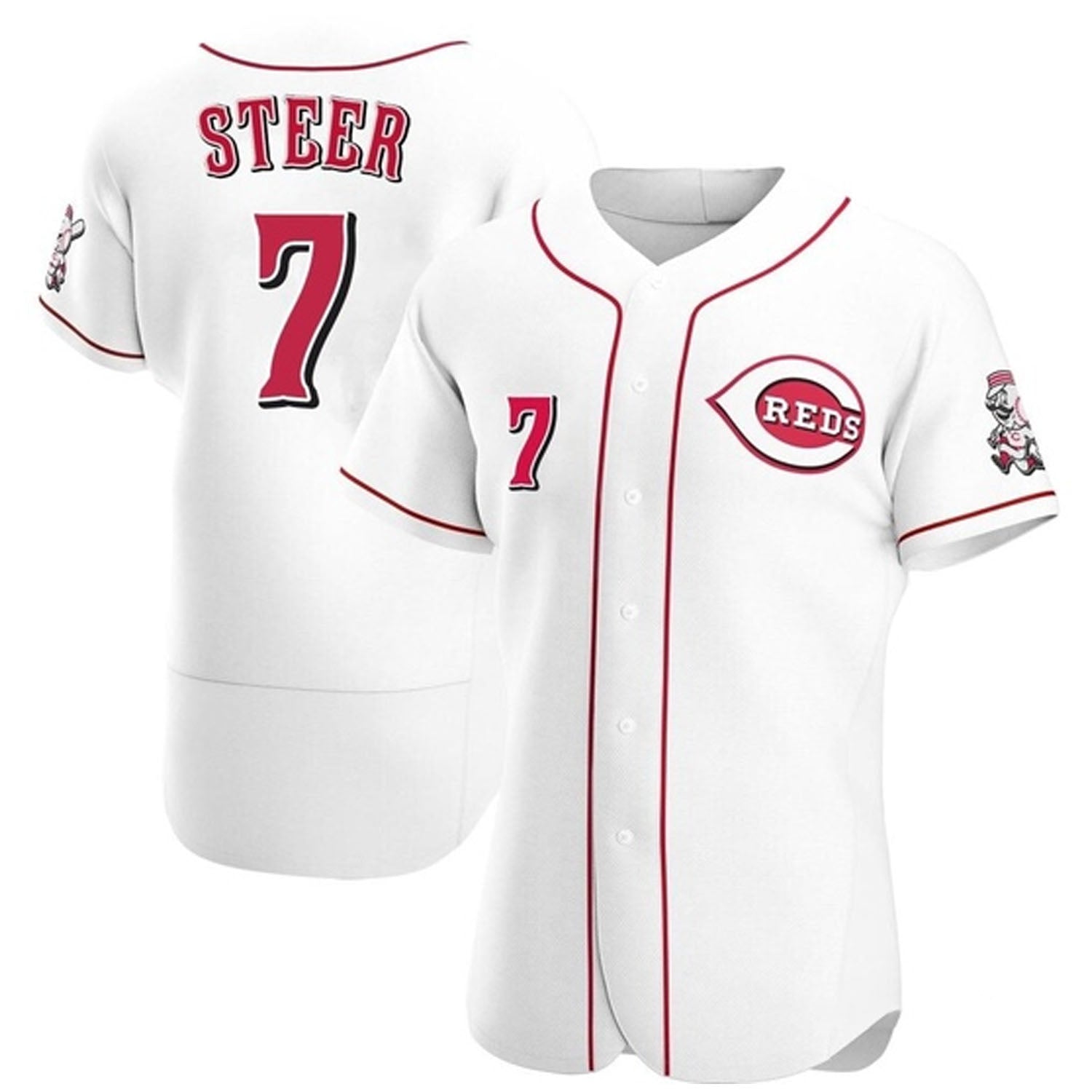 Spencer Steer Cincinnati Reds 7 Jersey