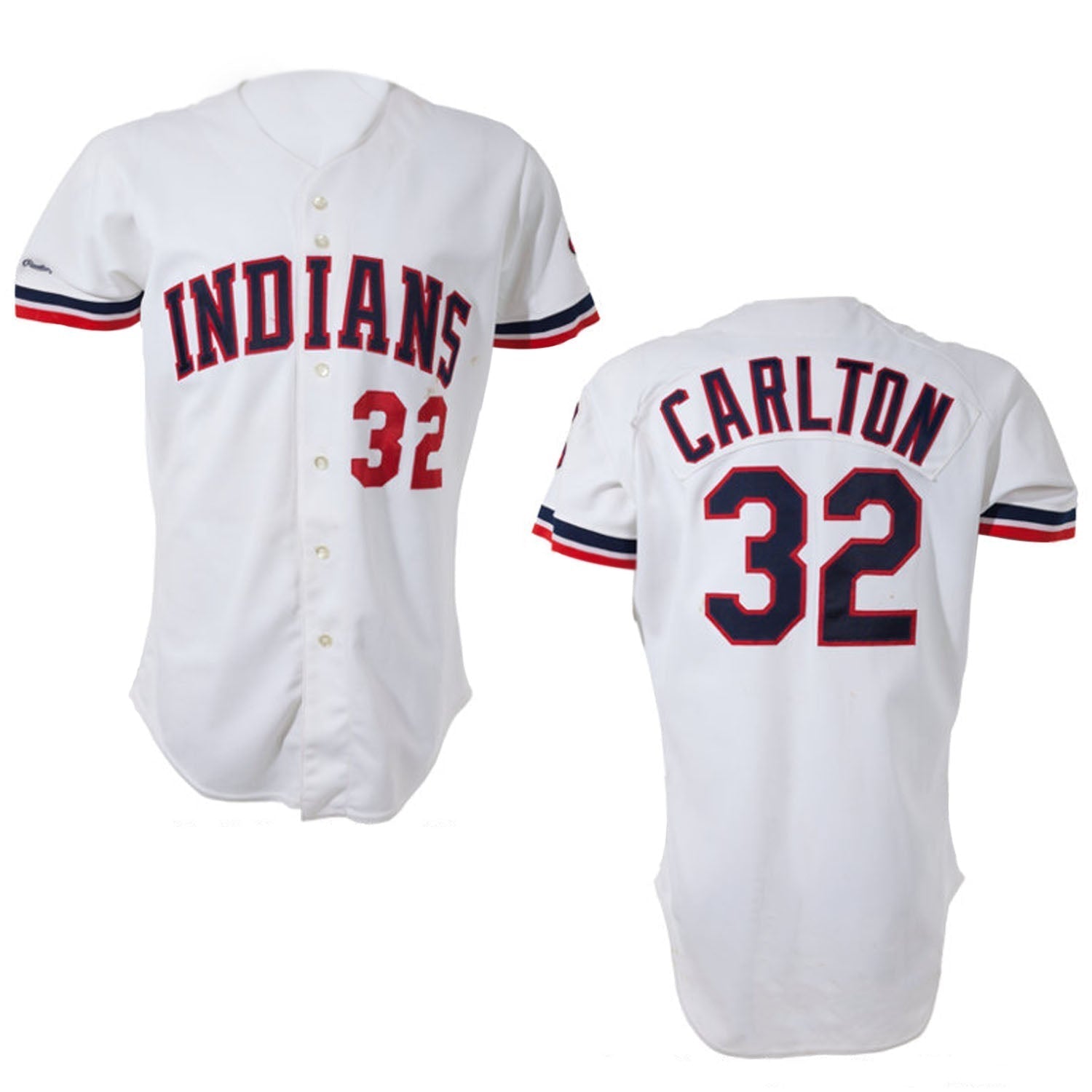 Steve Carlton Cleveland Indians 32 Jersey