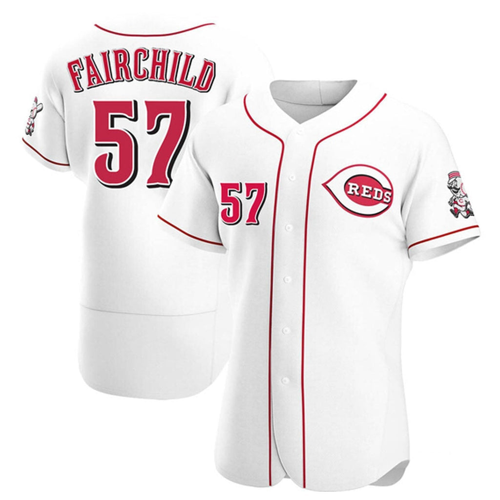 Stuart Fairchild Cincinnati Reds 57 Jersey