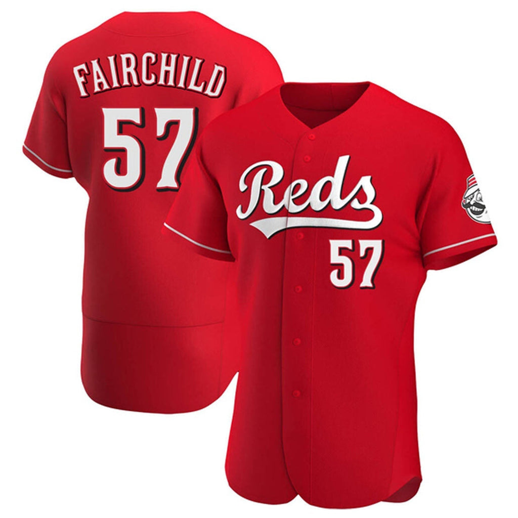 Stuart Fairchild Cincinnati Reds 57 Jersey