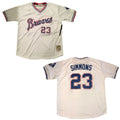Ted Simmons Atlanta Braves 23 Jersey