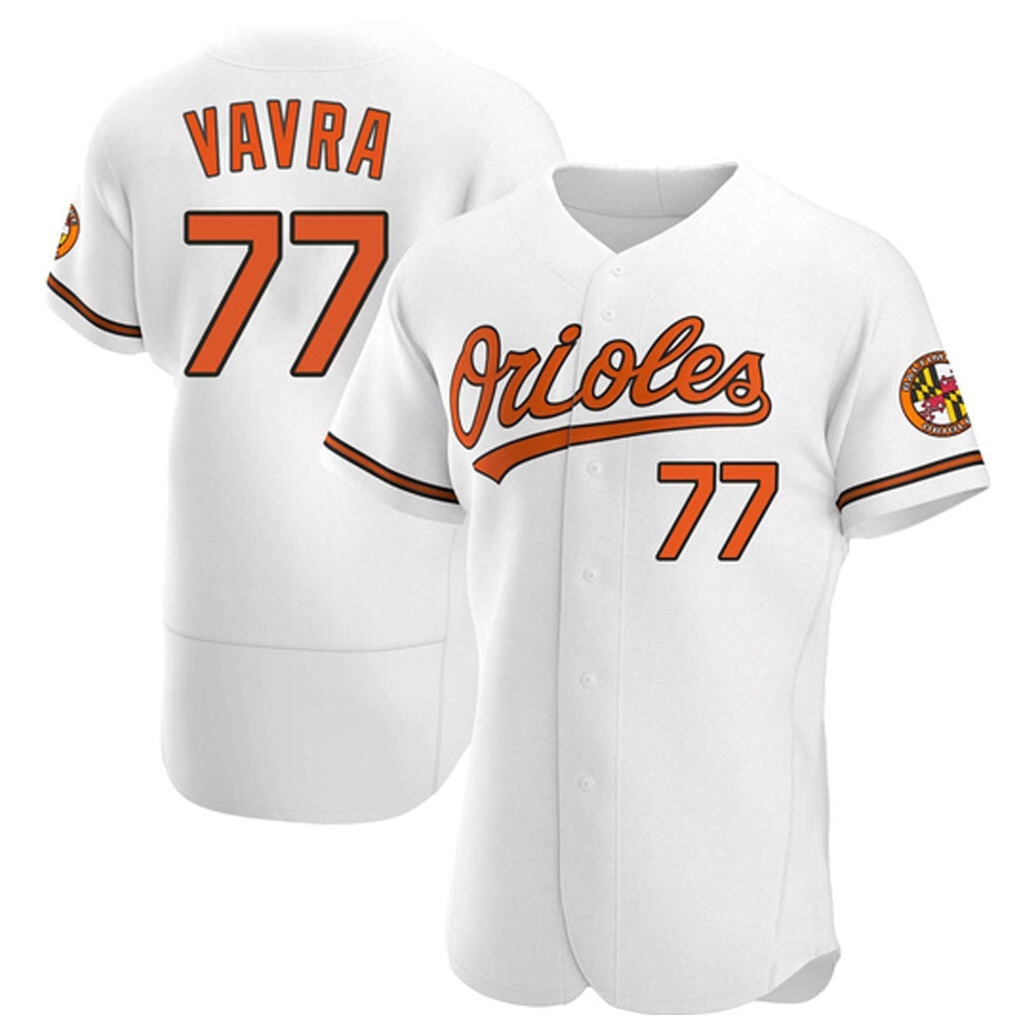 Terrin Vavra Baltimore Orioles 77 Jersey