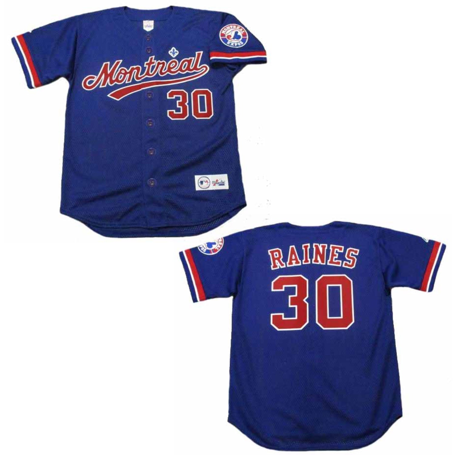 Tim Raines Montreal Expos 30 Jersey