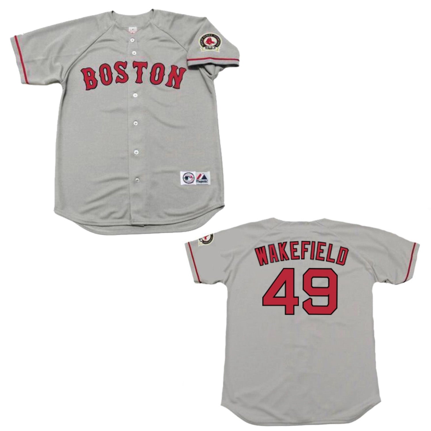 Time WakeField Boston Red Sox 49 Jersey