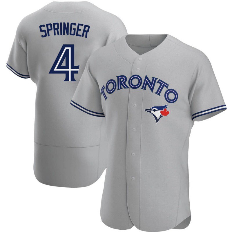 George Springer Toronto Blue Jays 4 Jersey