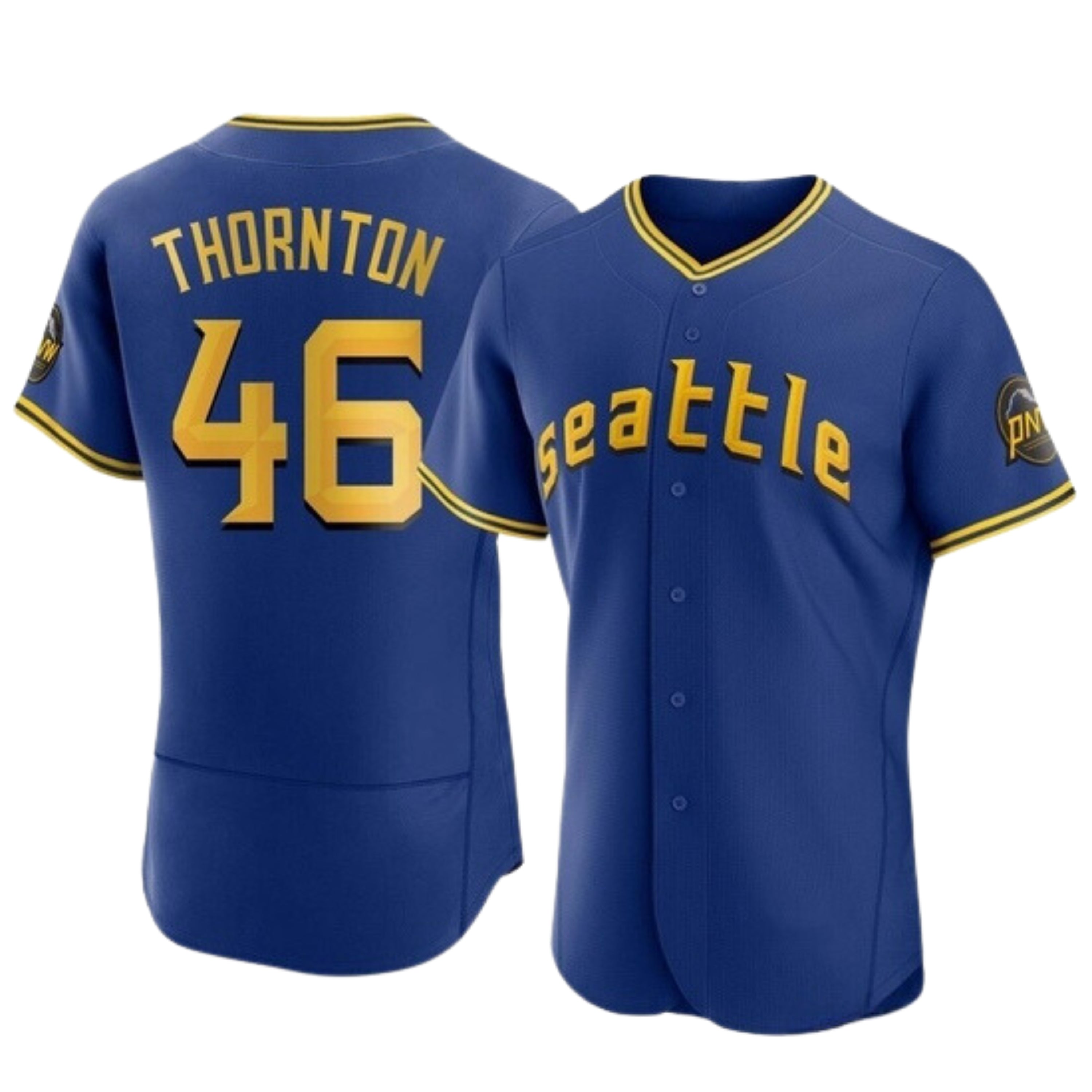 Trent Thornton Seattle Mariners 46 Jersey
