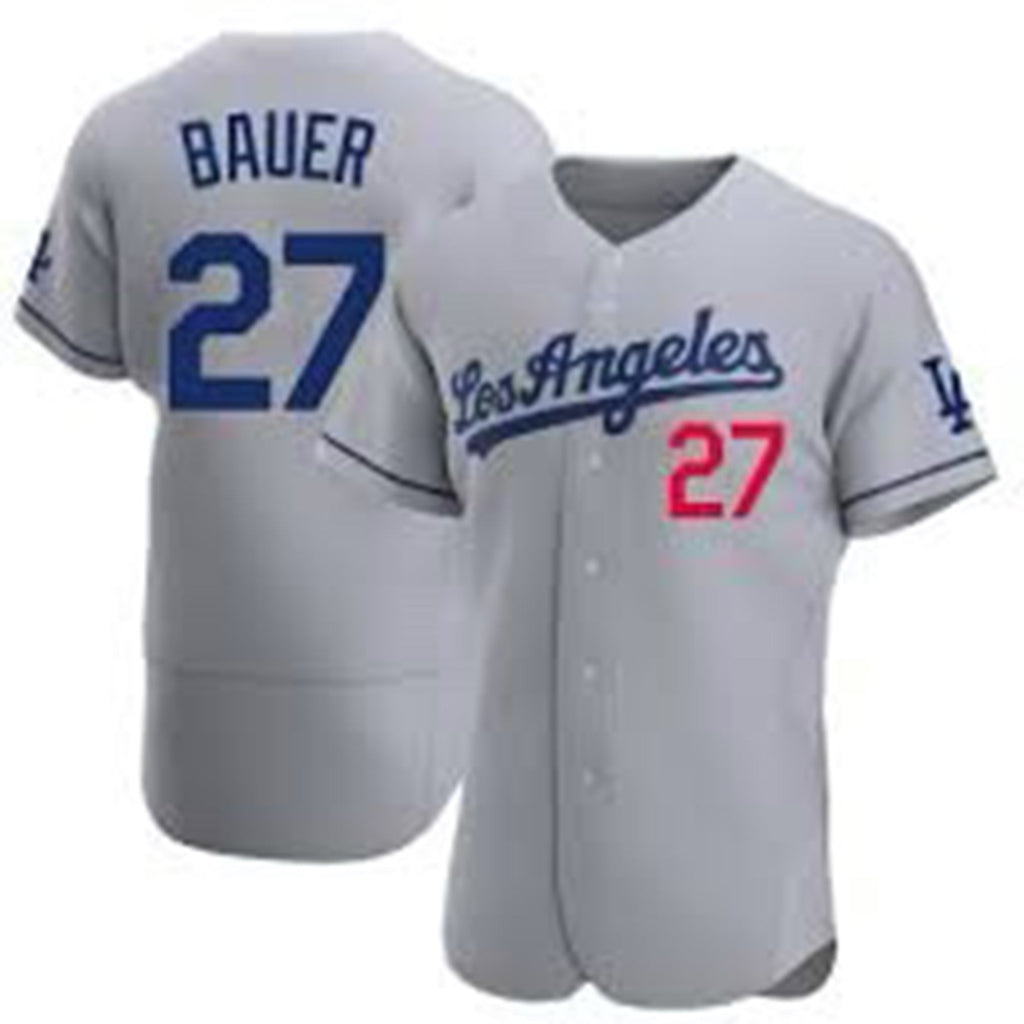 Trevor Bauer Los Angeles 27 Jersey
