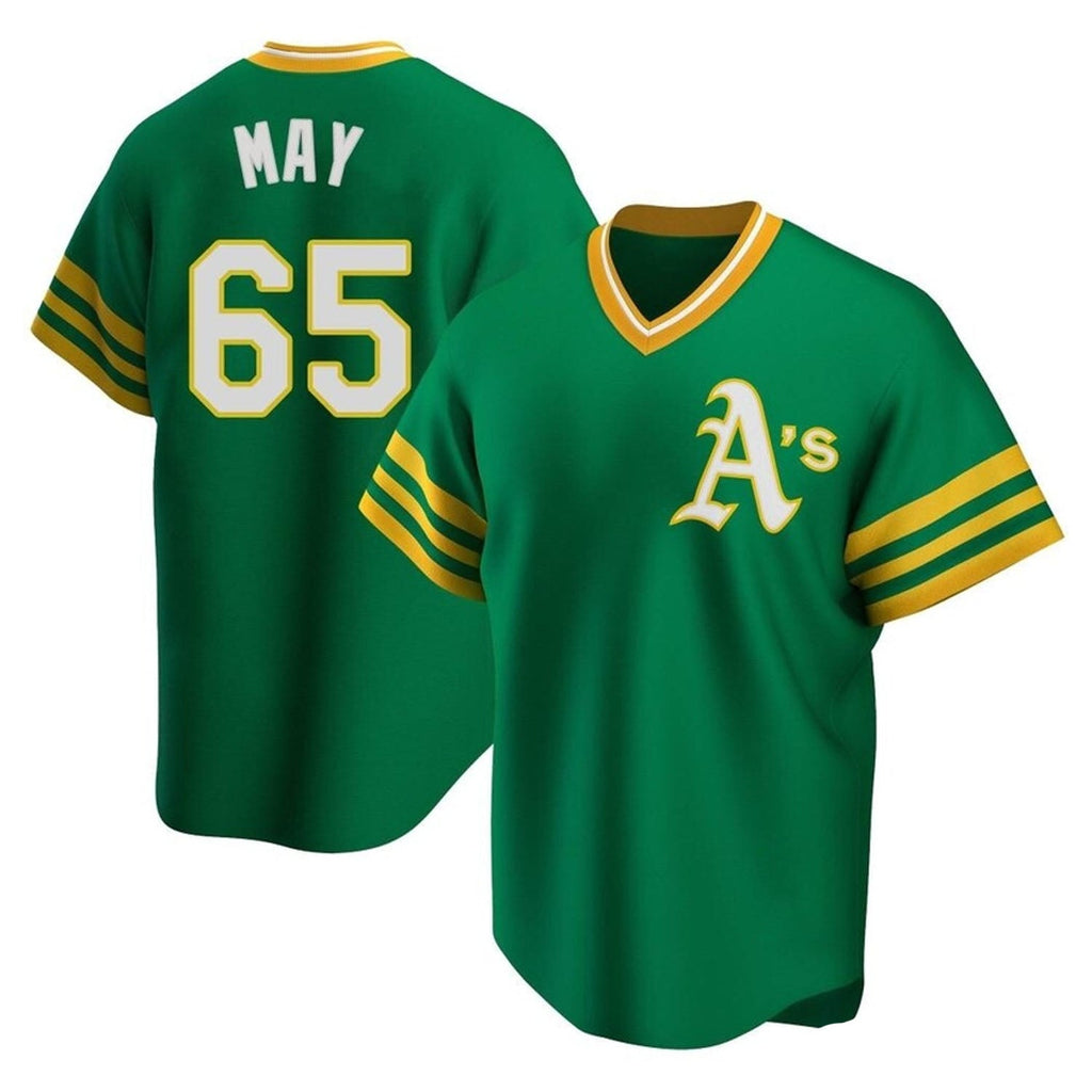 Trevor May Oakland Athletics 65 Jersey