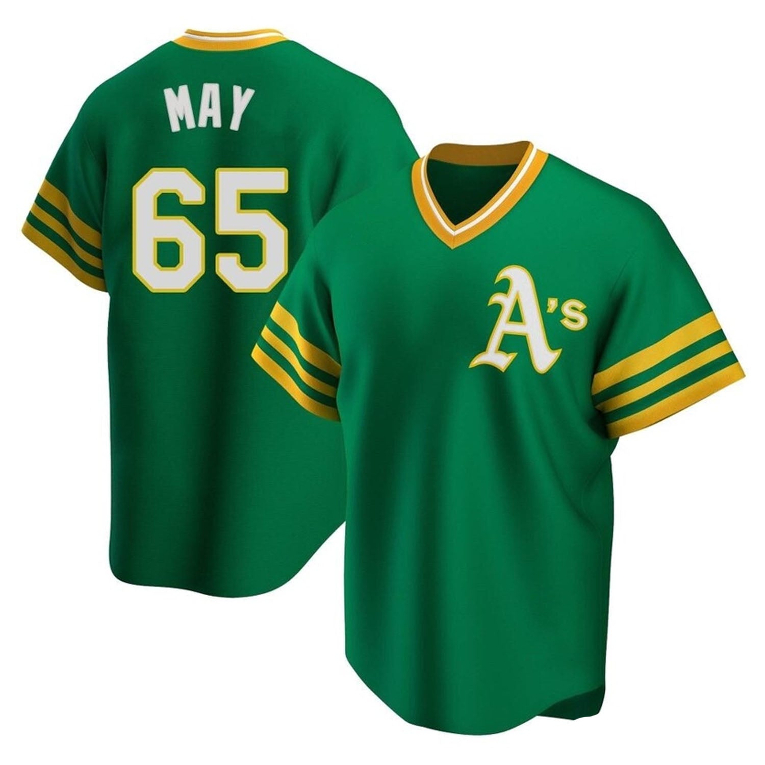 Trevor May Oakland Athletics 65 Jersey