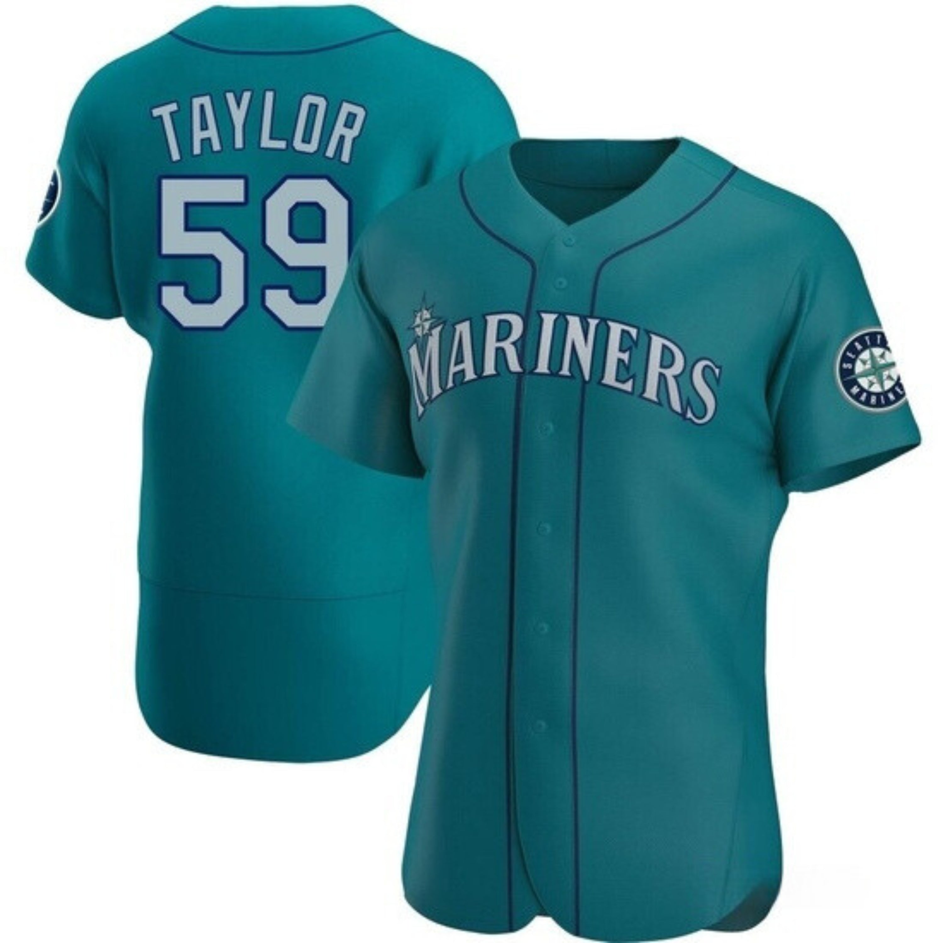 Troy Taylor Seattle Mariners 59 Jersey