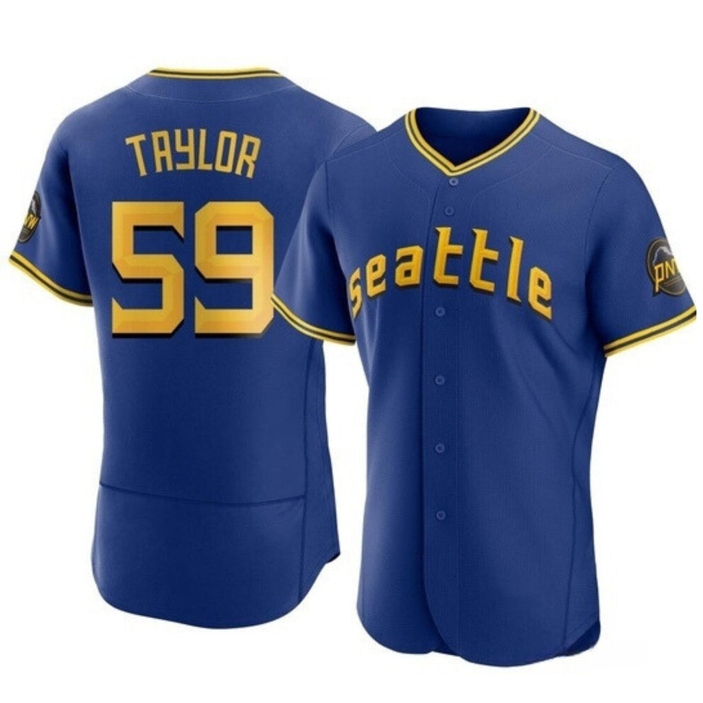 Troy Taylor Seattle Mariners 59 Jersey