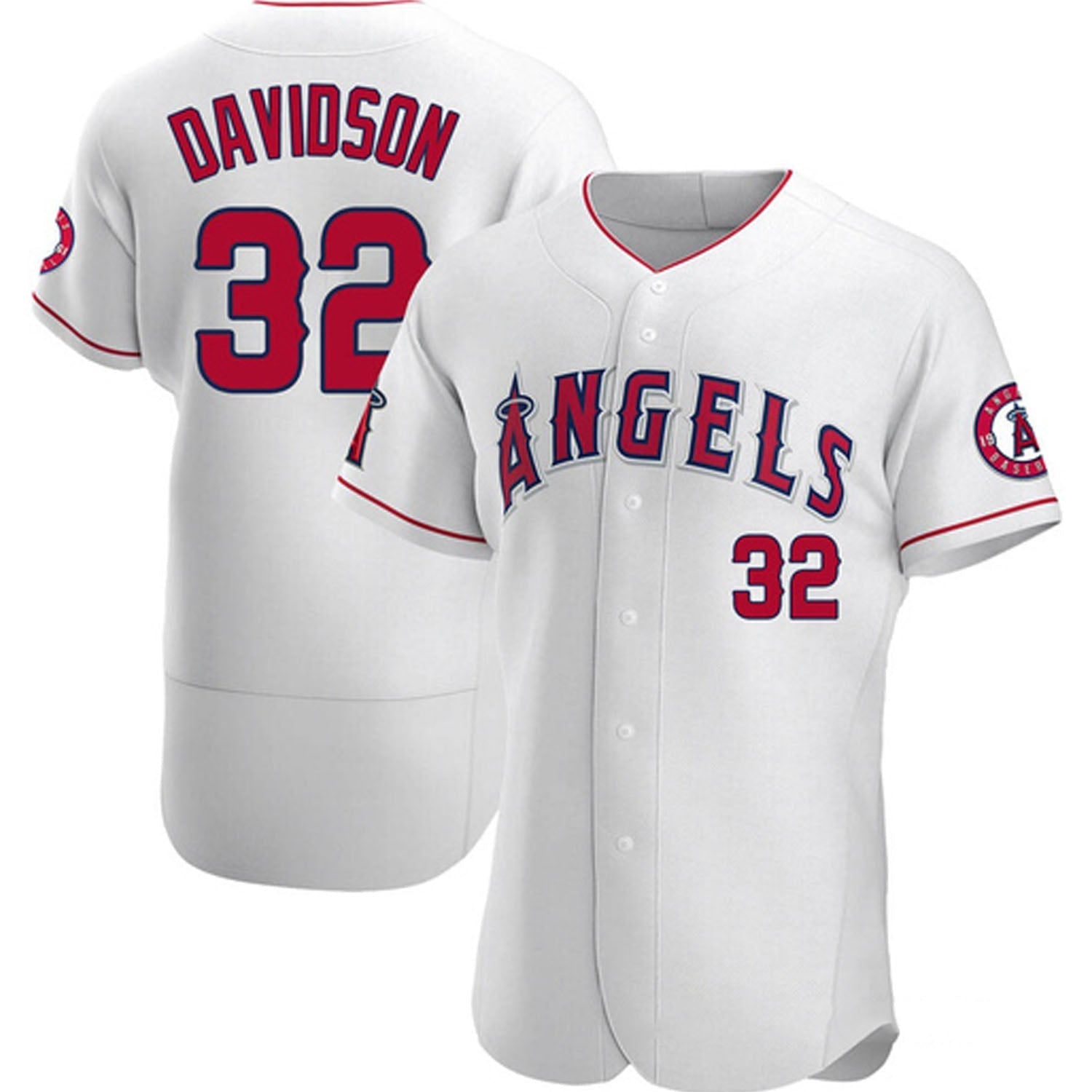Tucker Davidson Los Angeles Angels 32 Jersey