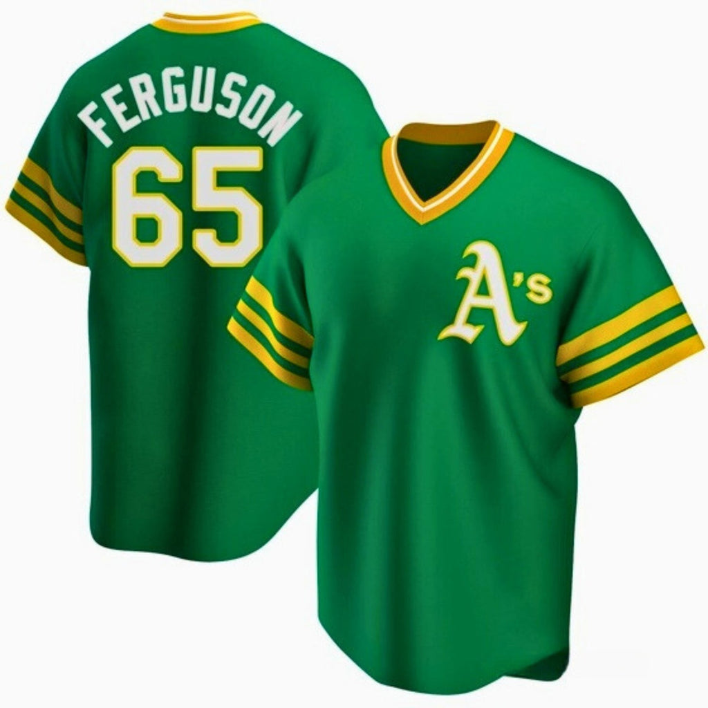 Tyler Ferguson Oakland Athletics 65 Jersey