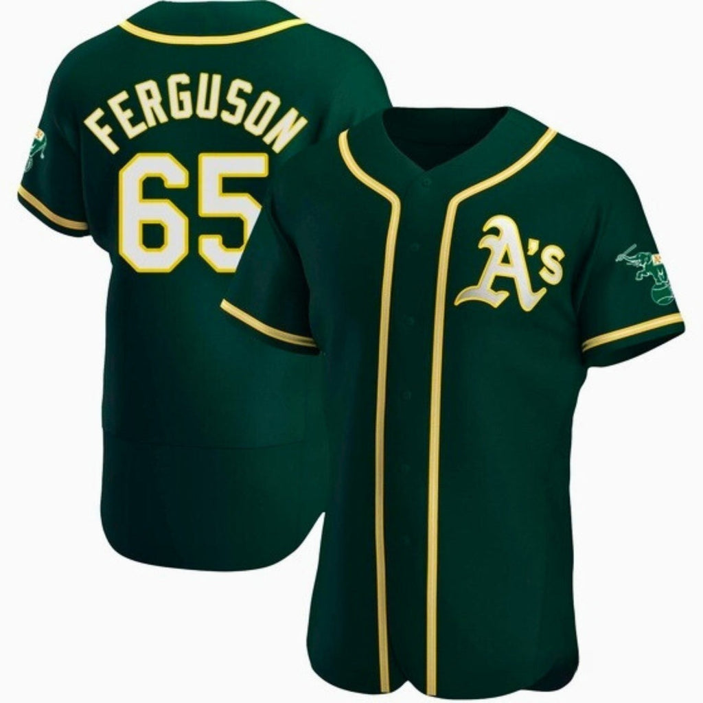 Tyler Ferguson Oakland Athletics 65 Jersey