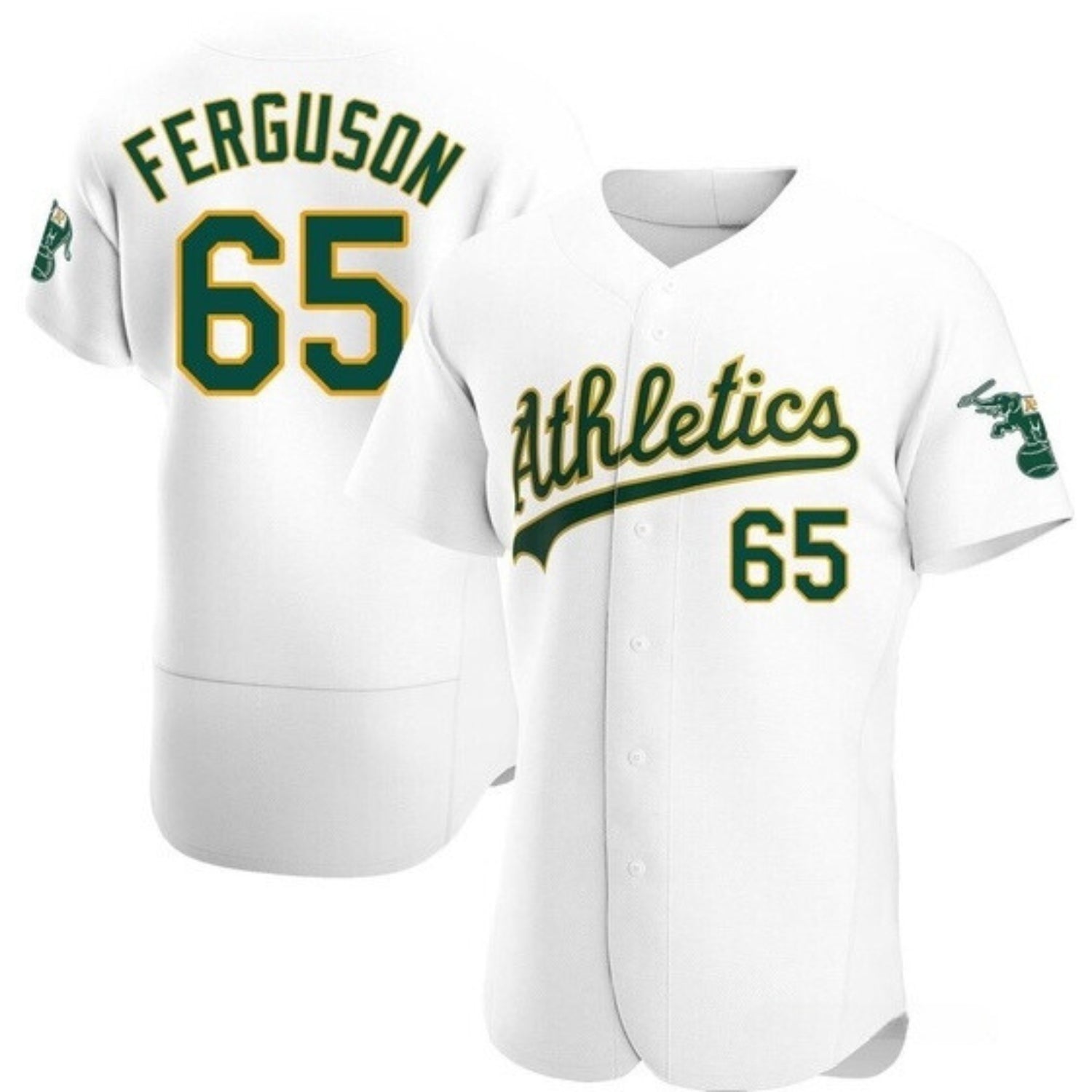 Tyler Ferguson Oakland Athletics 65 Jersey