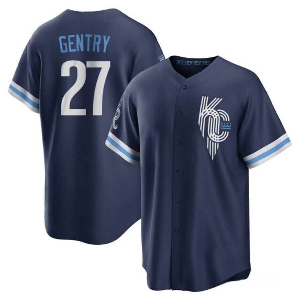 Tyler Gentry Kansas City Royals 27 Jersey