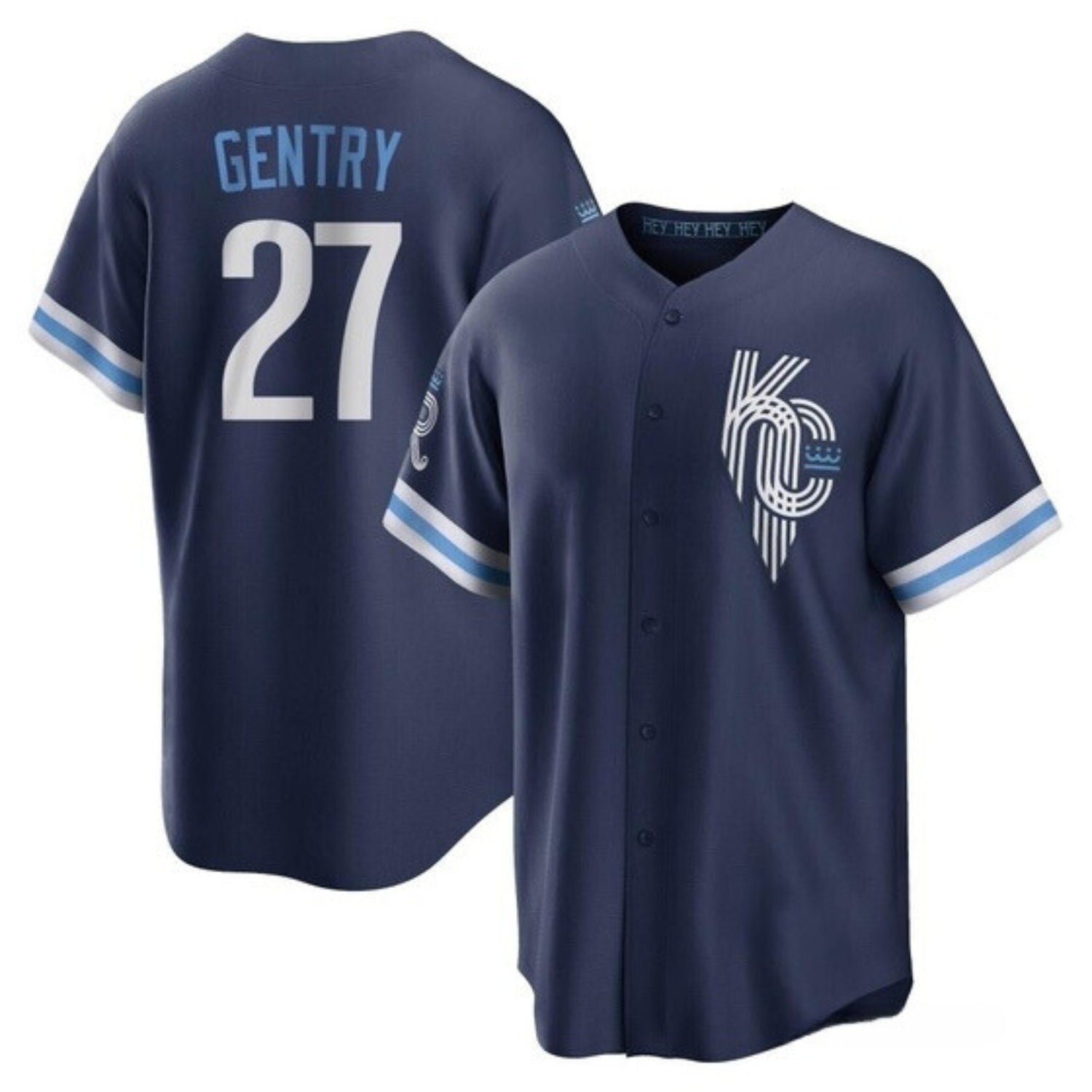 Tyler Gentry Kansas City Royals 27 Jersey