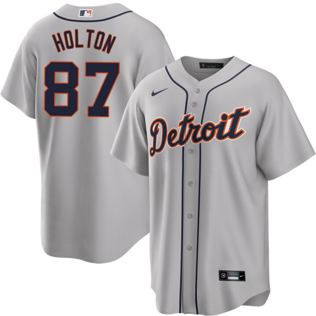 Tyler Holton Detroit Tigers 87 Jersey