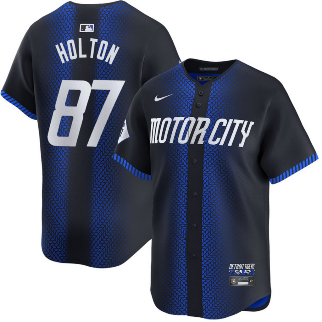 Tyler Holton Detroit Tigers 87 Jersey