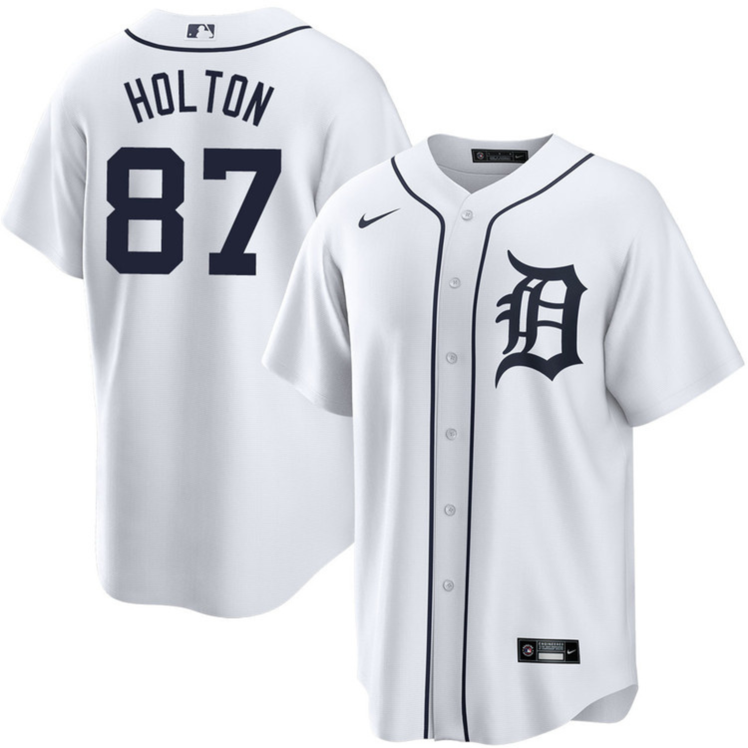Tyler Holton Detroit Tigers 87 Jersey