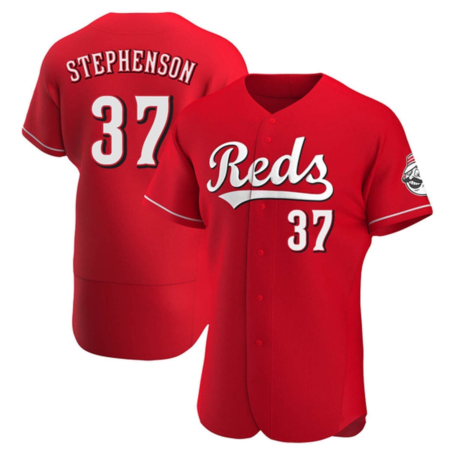 Tyler Stephenson Cincinnati Reds 37 Jersey