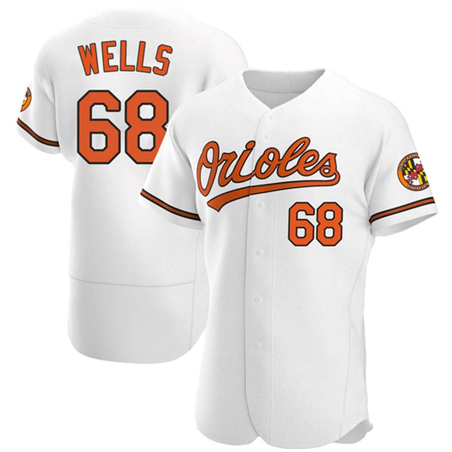 Tyler Wells Baltimore Orioles 68 Jersey