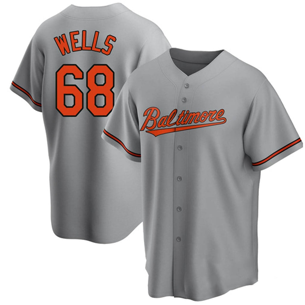 Tyler Wells Baltimore Orioles 68 Jersey