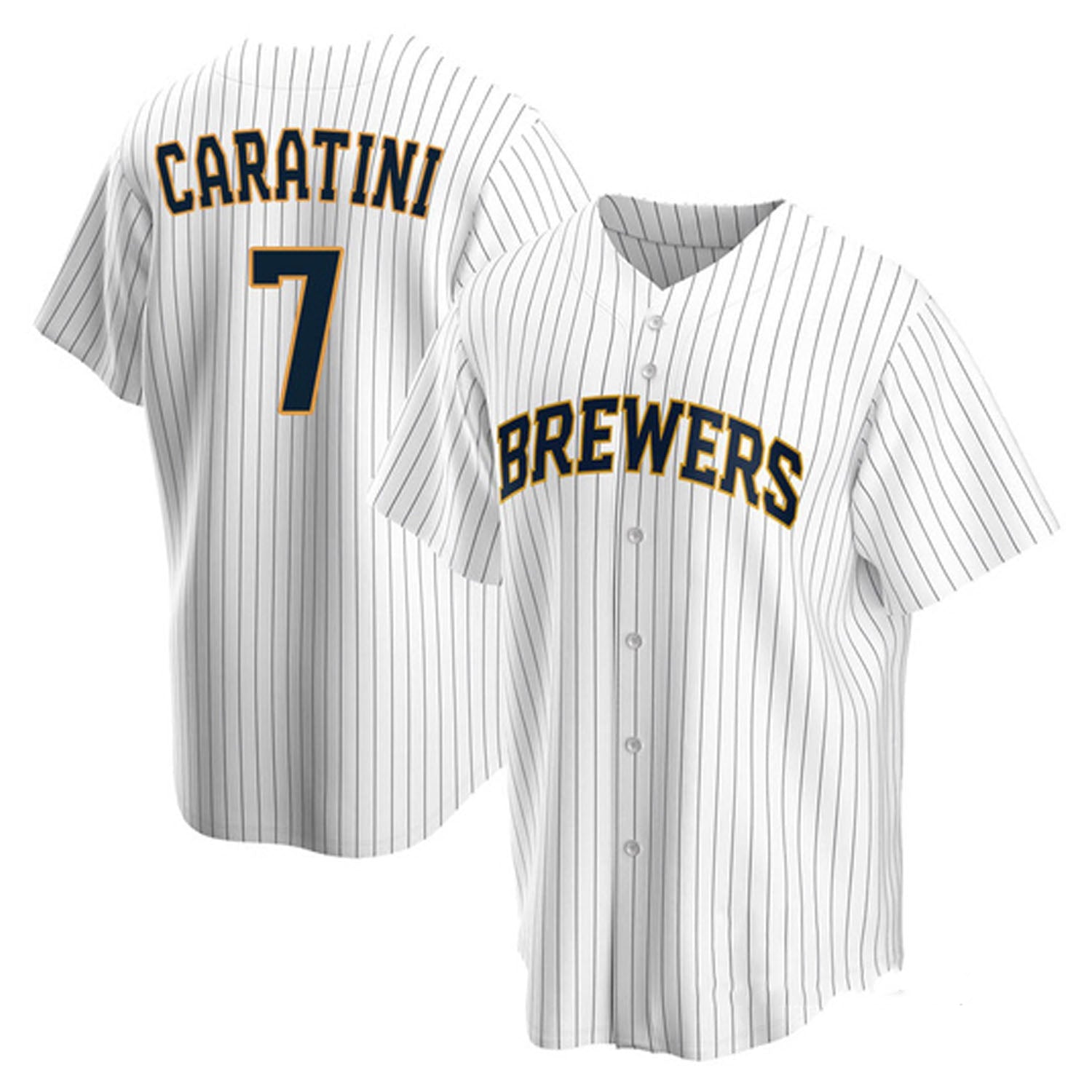 Victor Caratini Milwaukee Brewers 7 Jersey