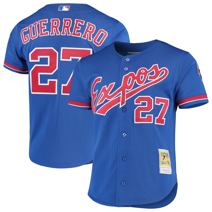 Vladimir Guerrero Montreal Expos 27 Jersey