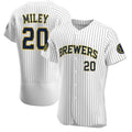 Wade Miley Milwaukee Brewers 20 Jersey