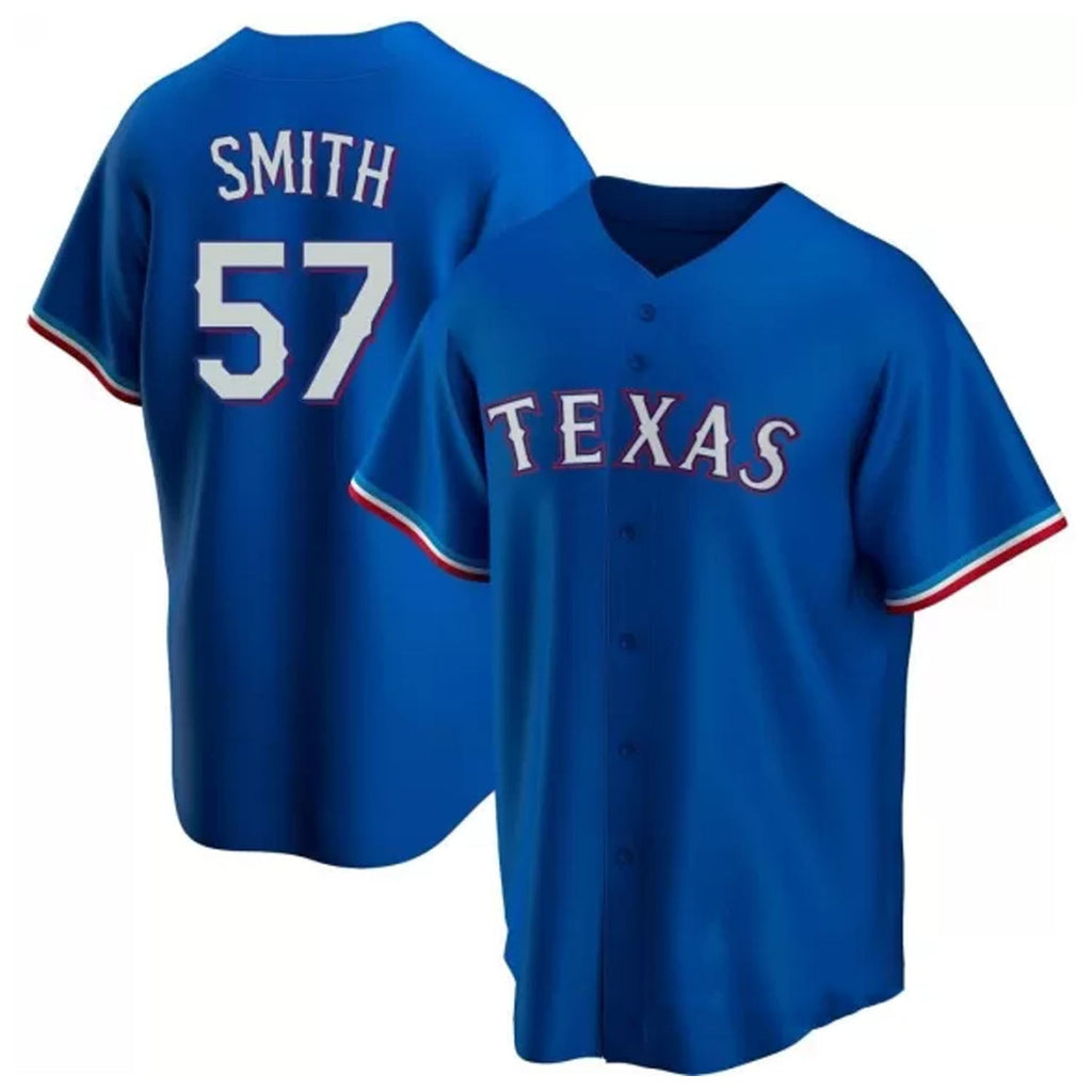 Will Smith Texas Rangers 57 Jersey