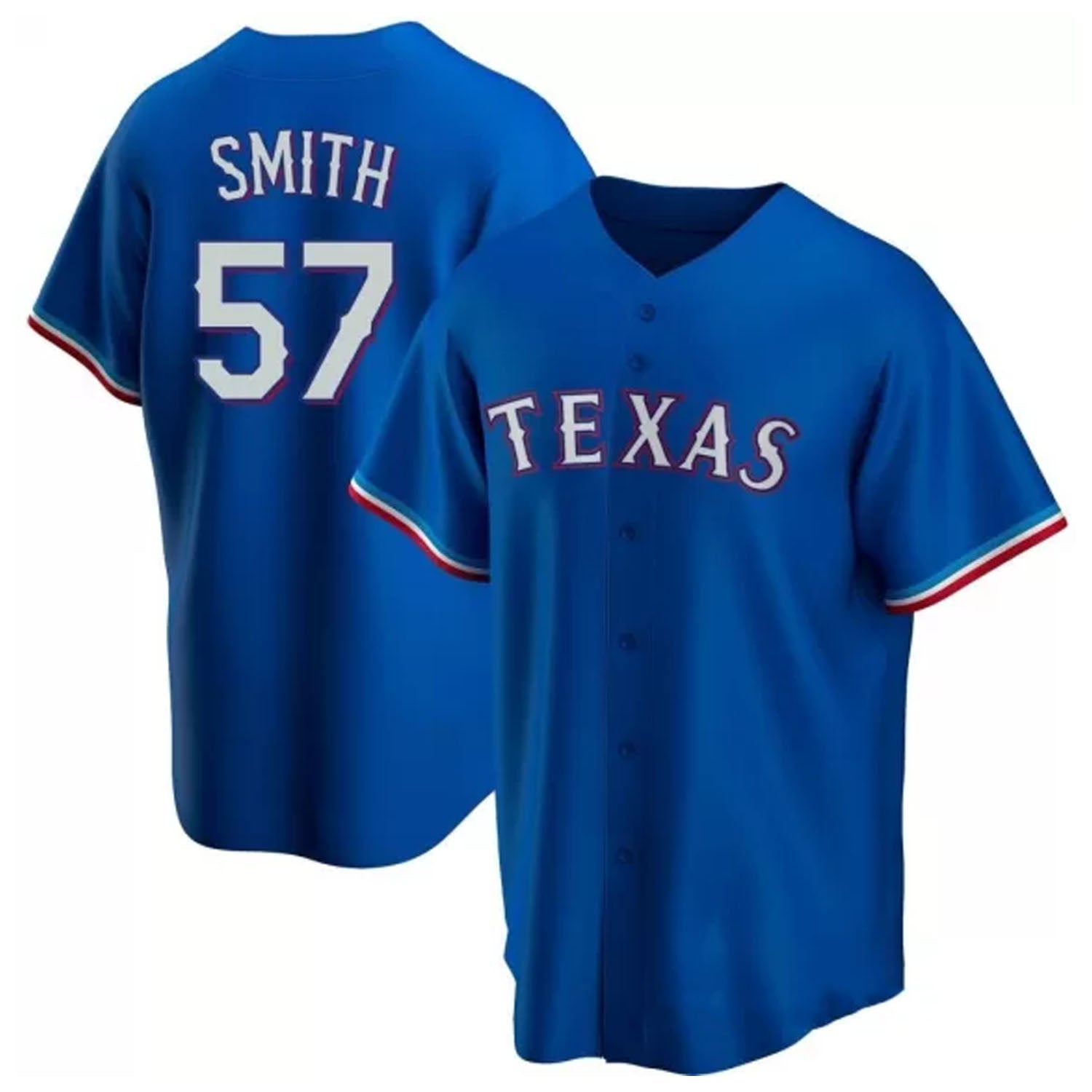 Will Smith Texas Rangers 57 Jersey
