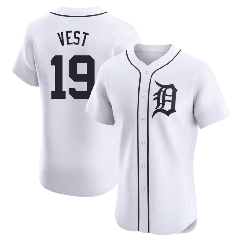 Will Vest  Detroit Tigers 19 Jersey