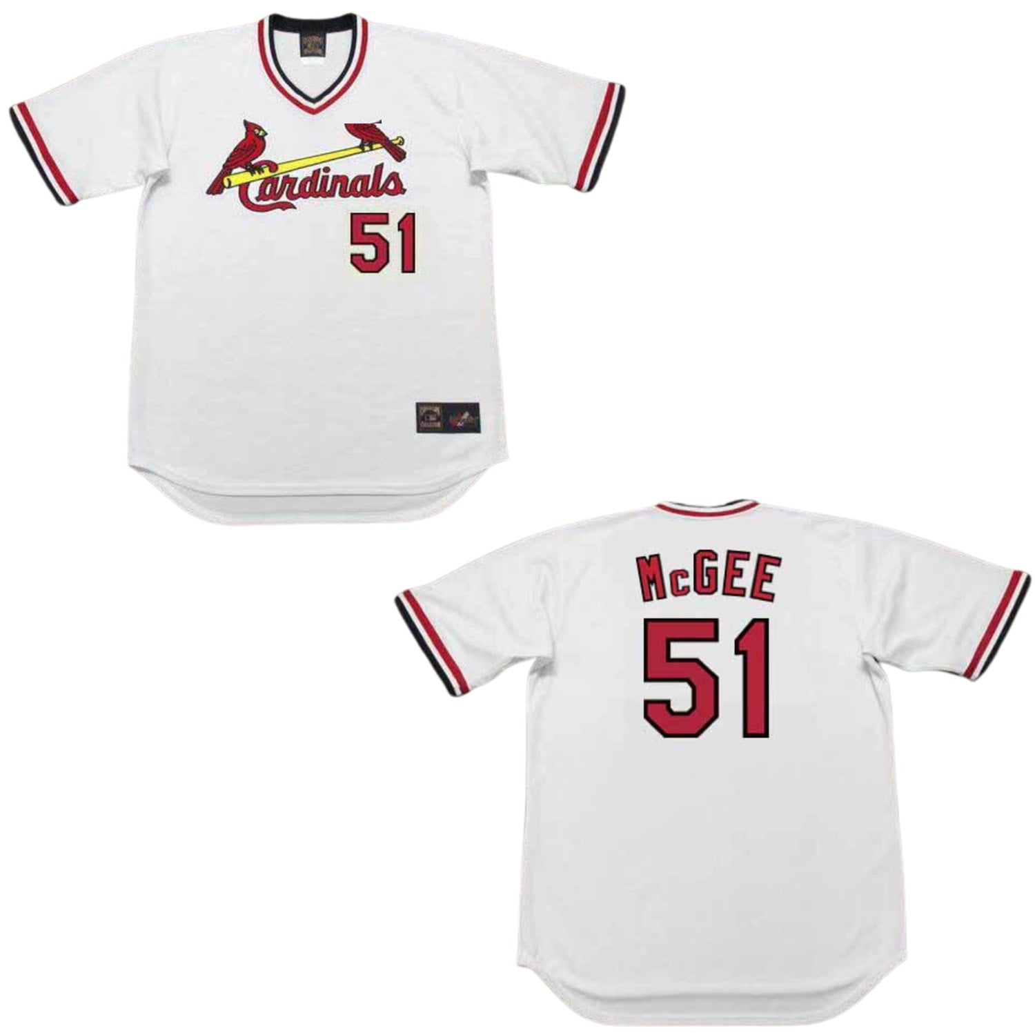 Willie Mcgee Saint Louis Cardinals 51 Jersey