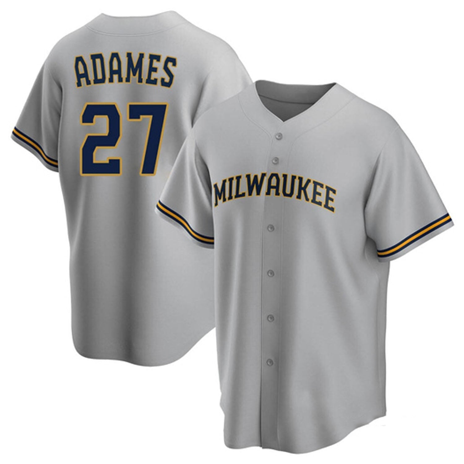Willy Adames Milwaukee Brewers 27 Jersey