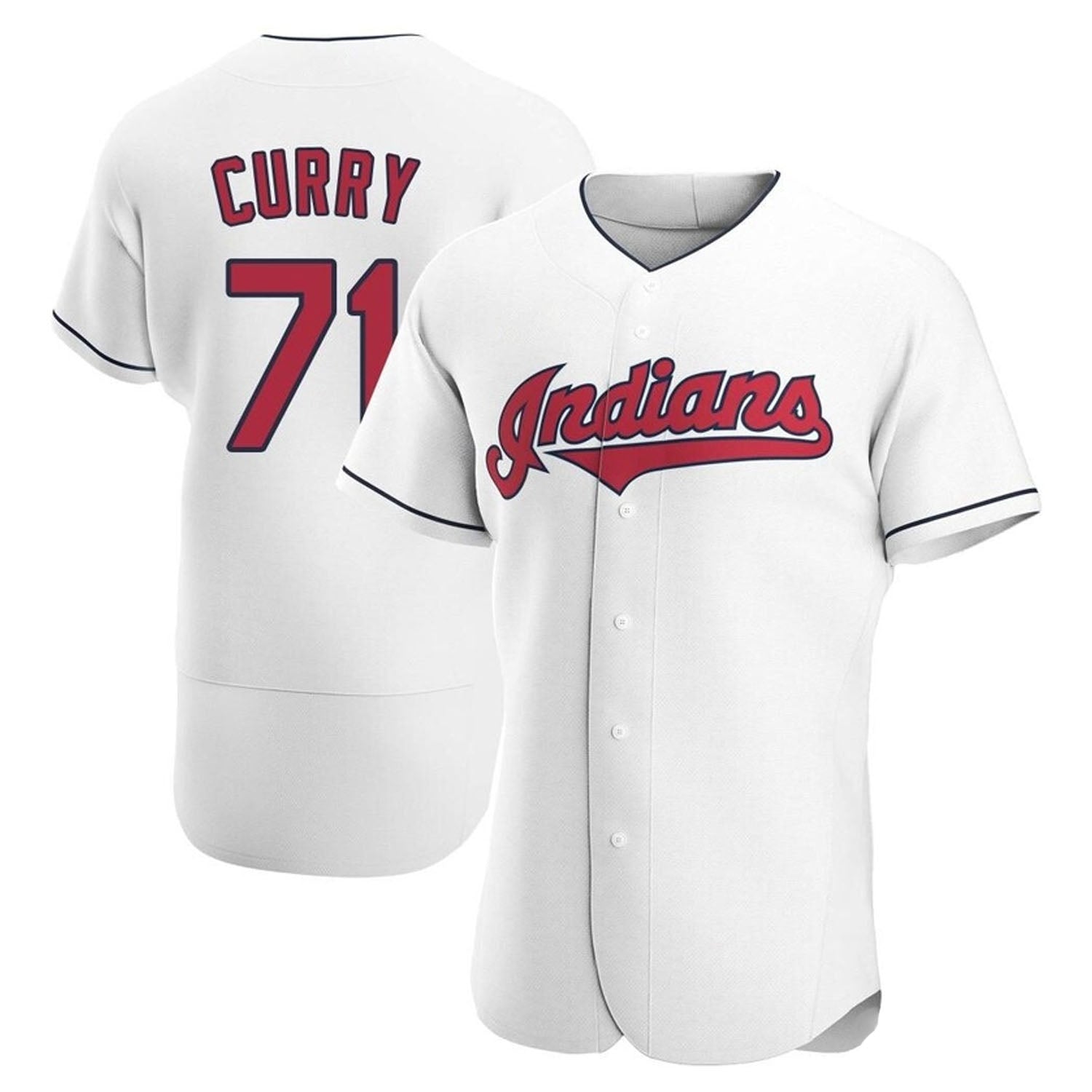Xzavion Curry Cleveland Guardians 71 Jersey