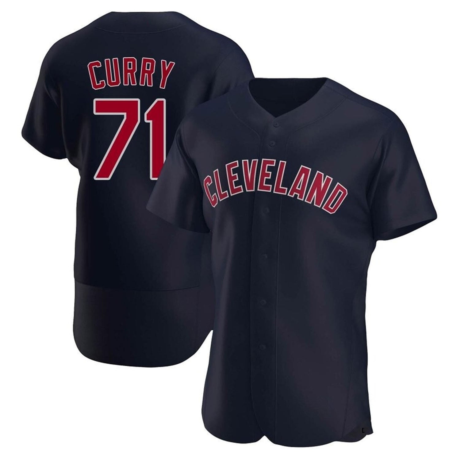 Xzavion Curry Cleveland Guardians 71 Jersey