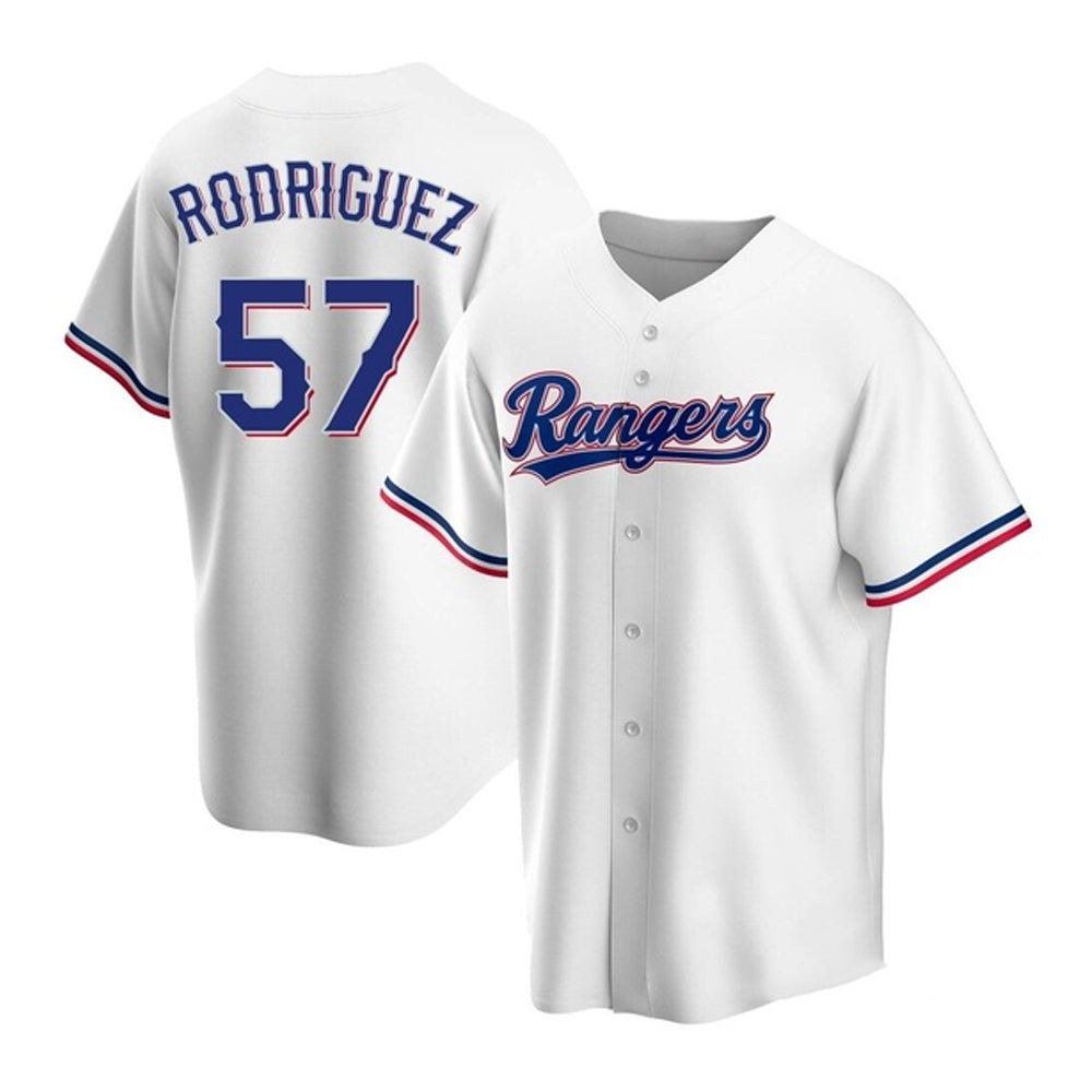 Yerry Rodriguez Texas Ranger 57 Jersey