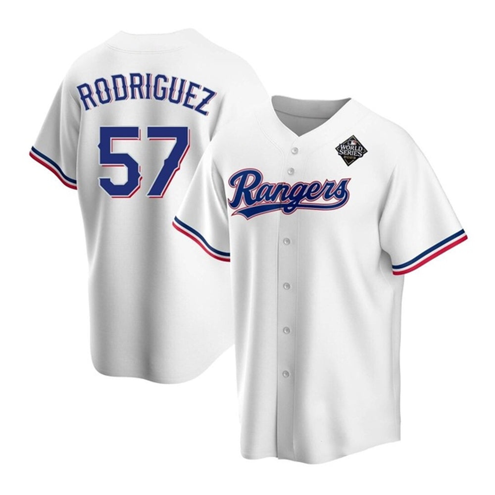 Yerry Rodriguez Texas Ranger 57 Jersey