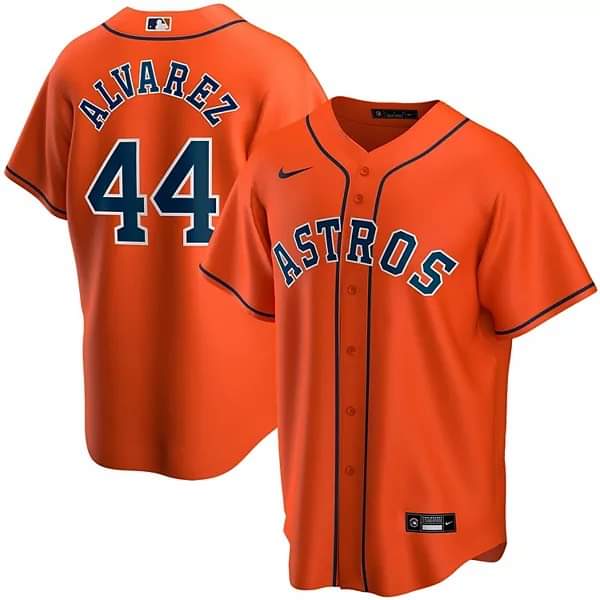 Yordan Alvarez Houston Astros 44 Jersey