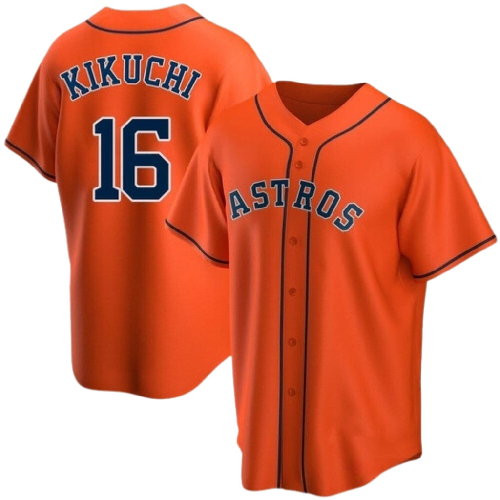 Yusei Kikuchi Houston Astros 16 Jersey
