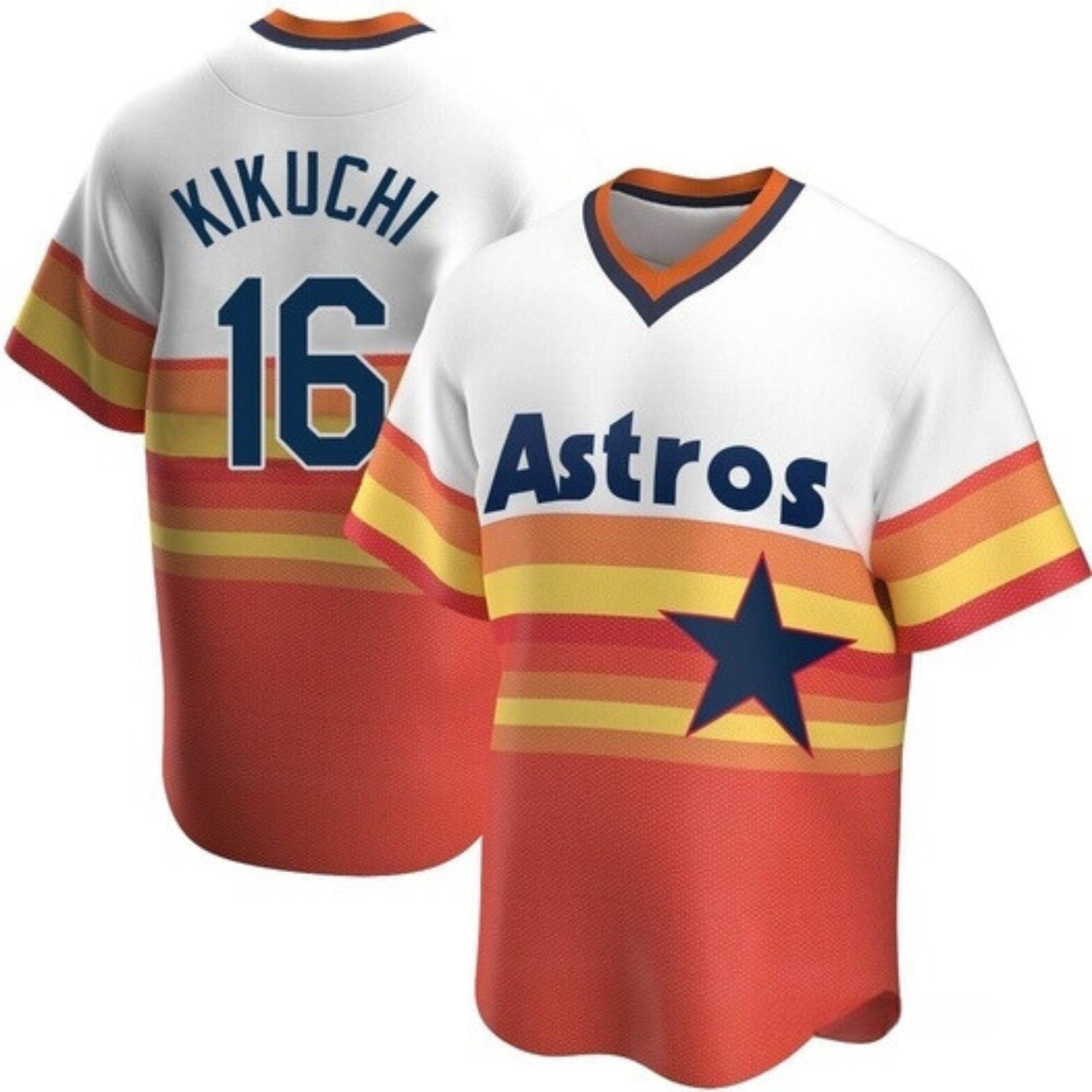 Yusei Kikuchi Houston Astros 16 Jersey