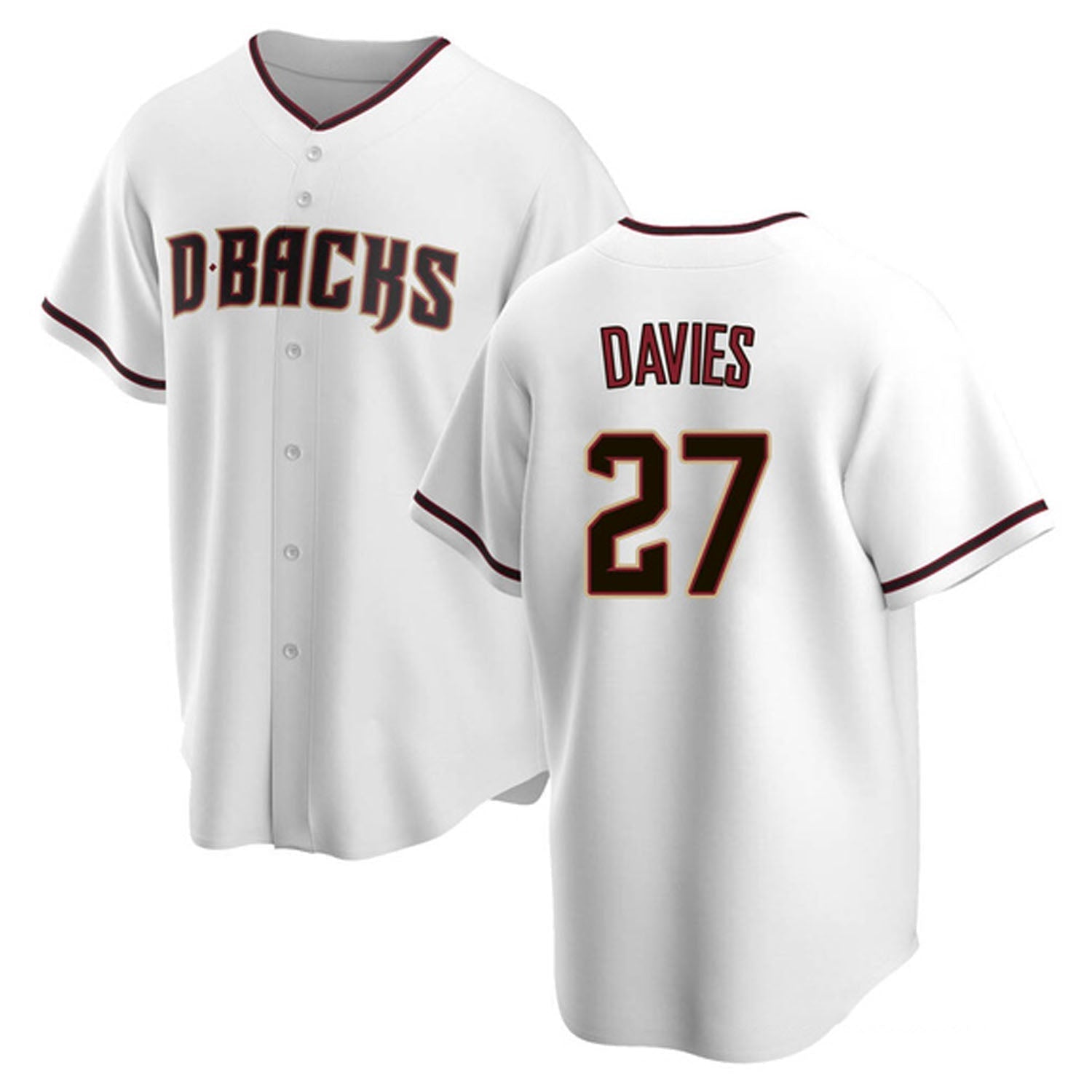 Zach Davies Arizona Diamondbacks 27 Jersey