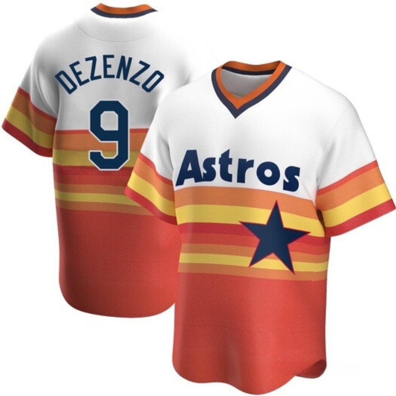 Zach Dezenzo Houston Astros 9 Jersey