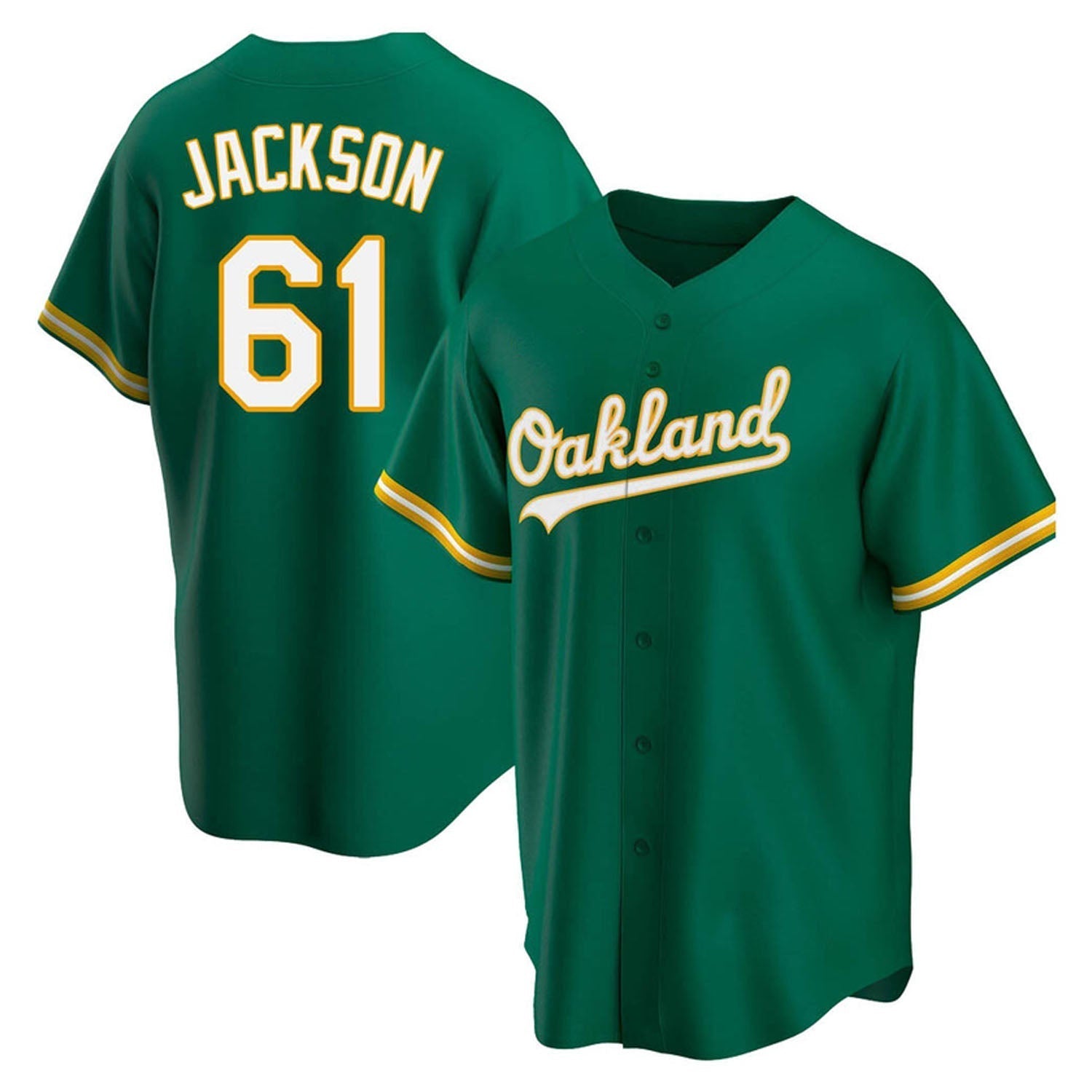 Zach Jackson Oakland Athletics 61 Jersey