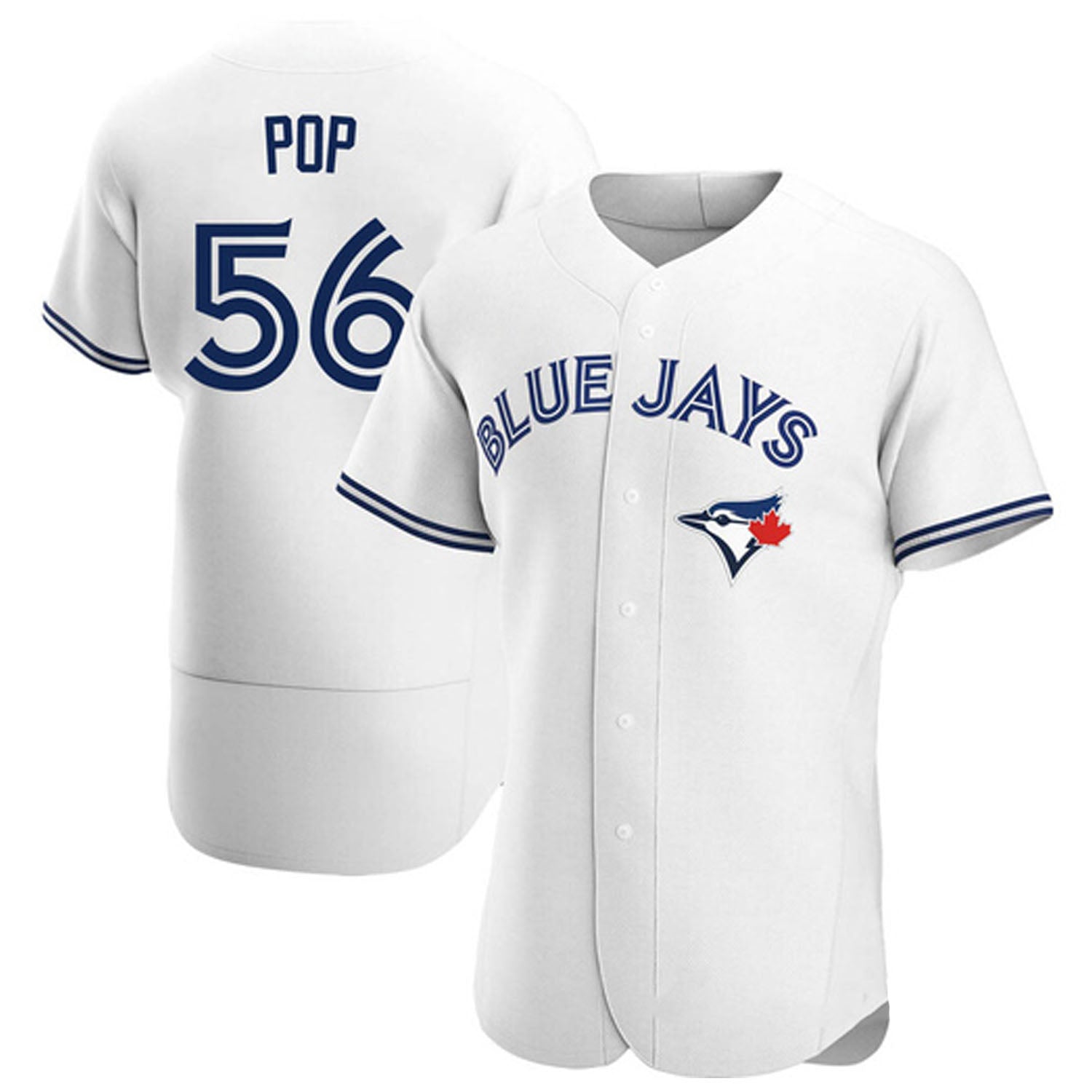 Zach Pop Toronto Blue Jays 56 Jersey