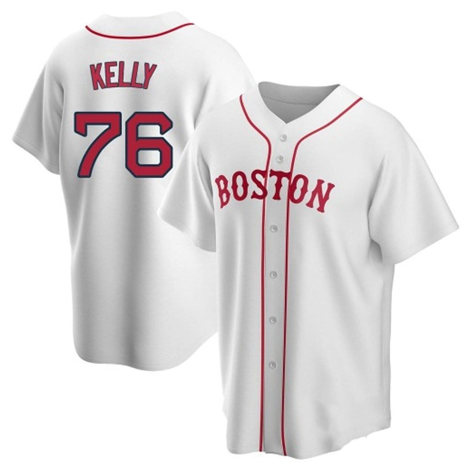 Zack Kelly Boston Red Sox 76 Jersey